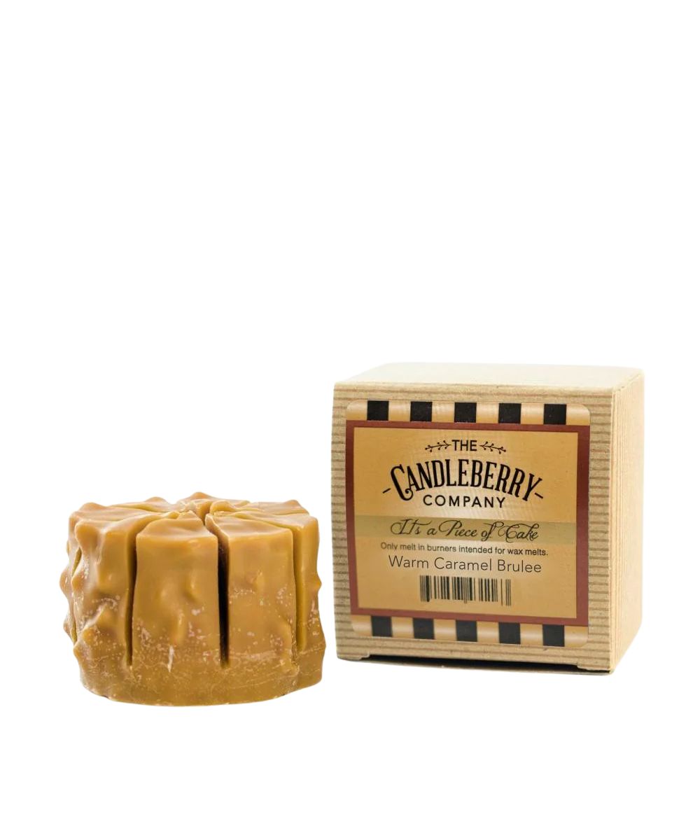 Candleberry Warm Caramel Brulee Tart Wax Melts
