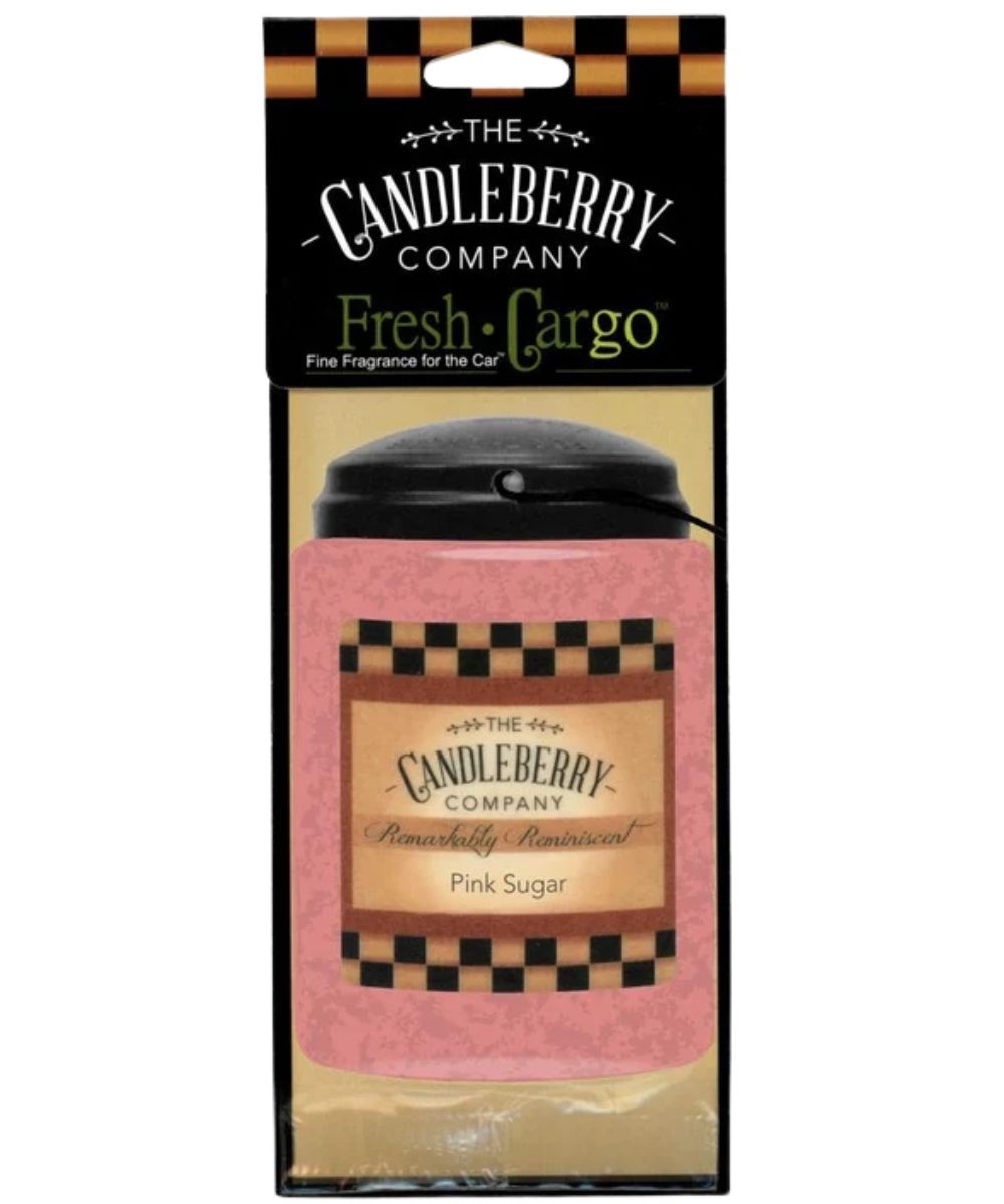 Candleberry Pink Sugar Car Scent