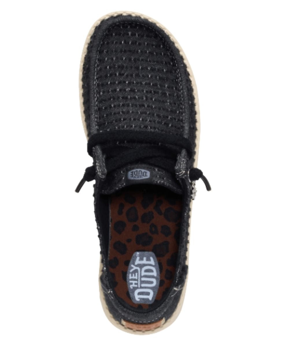 Hey Dude Women's Wendy Frayed Canvas Shoe