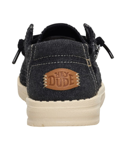 Hey Dude Women's Wendy Frayed Canvas Shoe