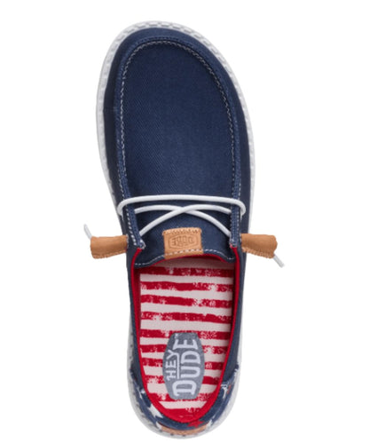 Hey Dude Women's Americana Wendy Shoe