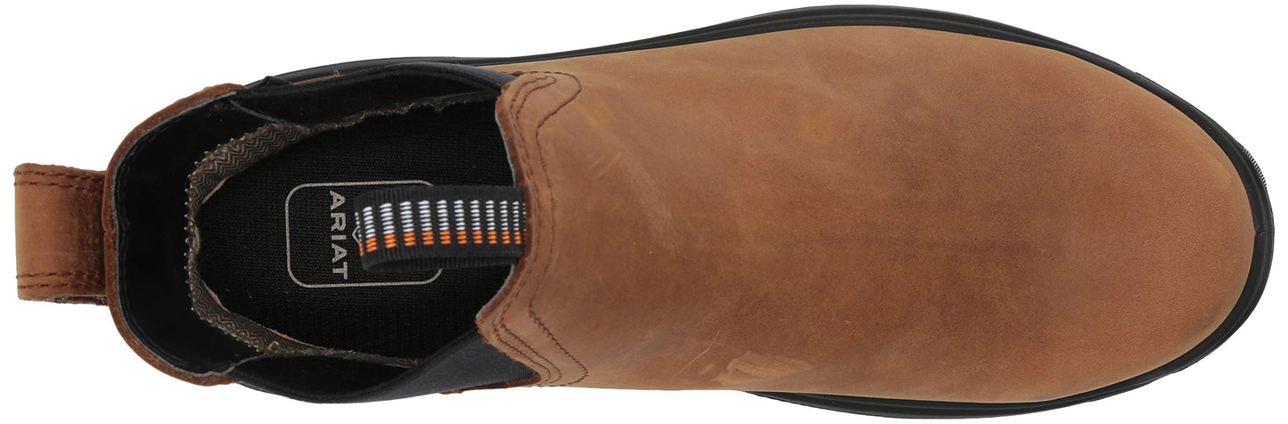 Ariat Men's Turbo Chelsea Waterproof Carbon Toe Work Boot