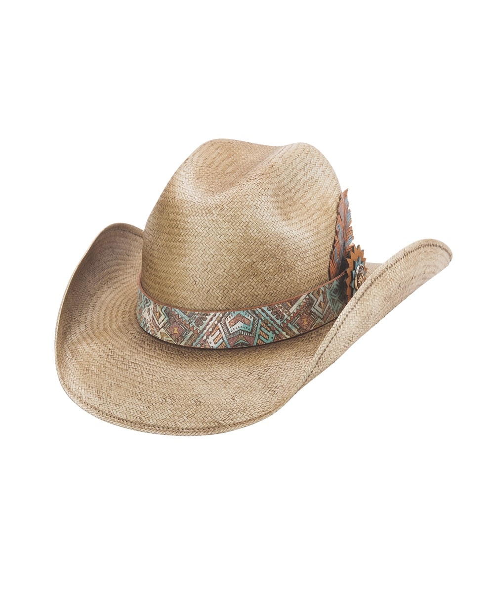Bullhide Women's Southwest Love Straw Hat