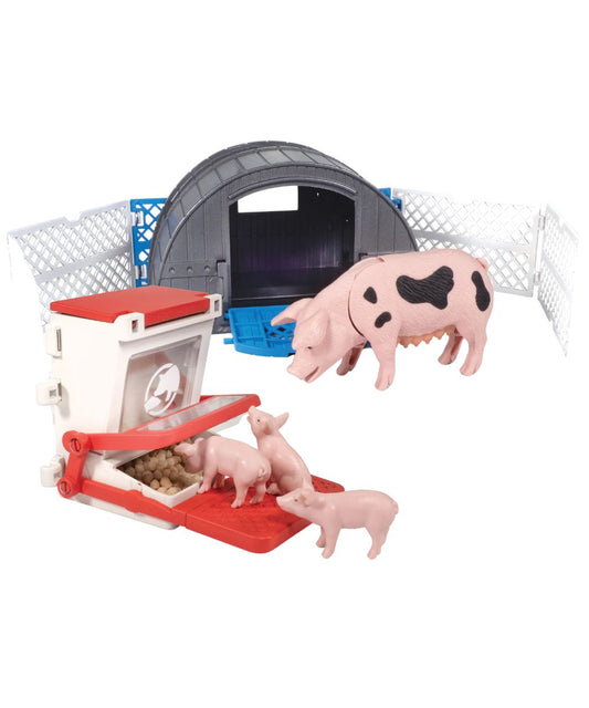 Big Country Toys 10-Piece Pig Hut Playset