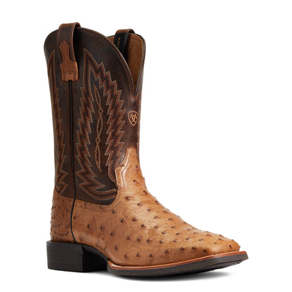 Ariat Mens Quantum Primo Ranger Full Quill Ostrich Western Boot