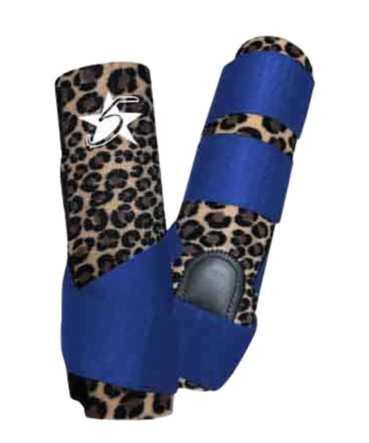 5 Star Equine Cheetah Large Front Patriot Sport Boots