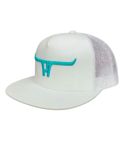 Cactus Alley White Longhorn Cap