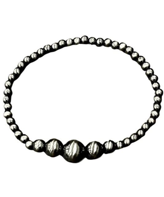Women's Handmade Navajo Beaded Stretch Bracelet