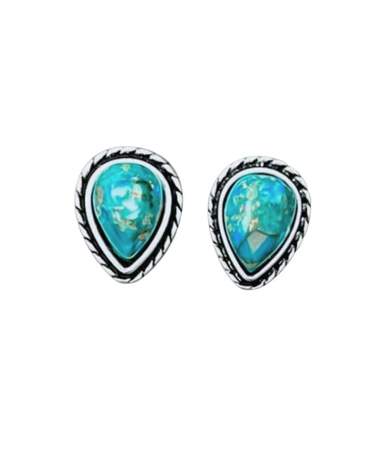 Isac Trading Women's Teardrop Earrings