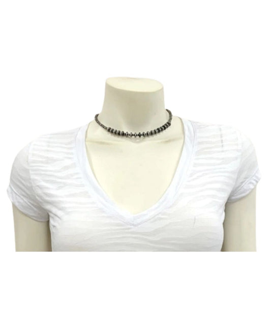 Women's 15" Long Handmade Navajo-Style Necklace