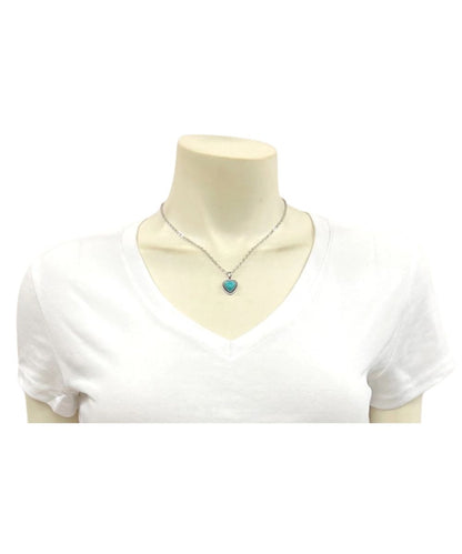 Isac Trading Women's Heart Necklace