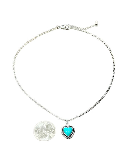 Isac Trading Women's Heart Necklace