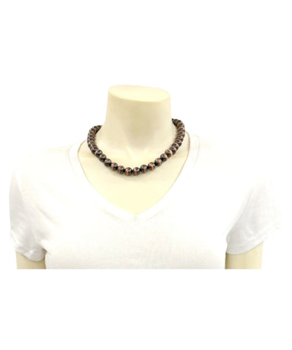 Isac Trading Women's Copper Tone Western Necklace