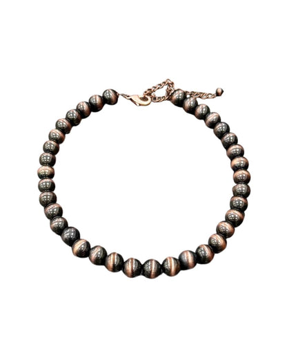 Isac Trading Women's Copper Tone Western Necklace