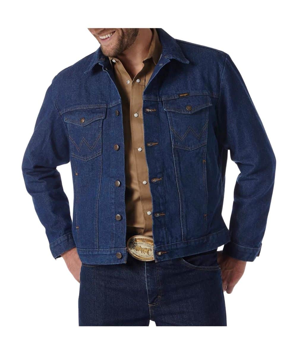 Wrangler Men's Cowboy Cut Denim Jacket - Cowpokes Work and Western