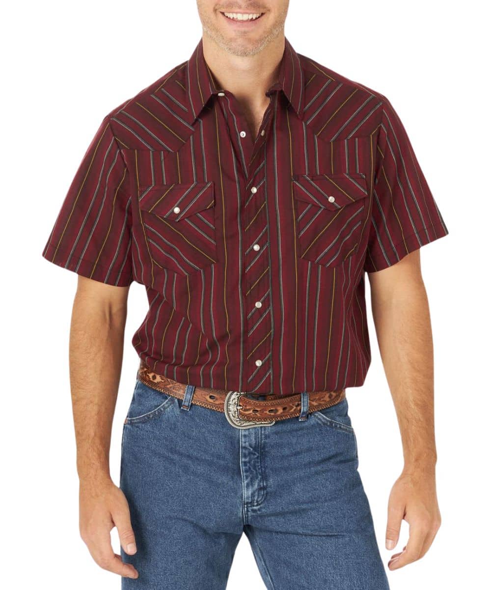 Wrangler Men's Sport Western Snap Shirt