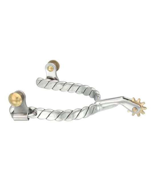 Tough1 Women's Rope Design Spurs
