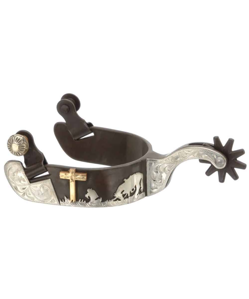 Tough1 Women's Praying Cowboy Spurs