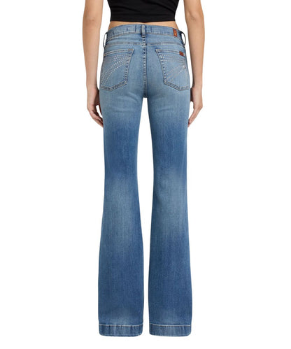 7 For All Mankind Women's Faded Echo Dojo Trouser Jean