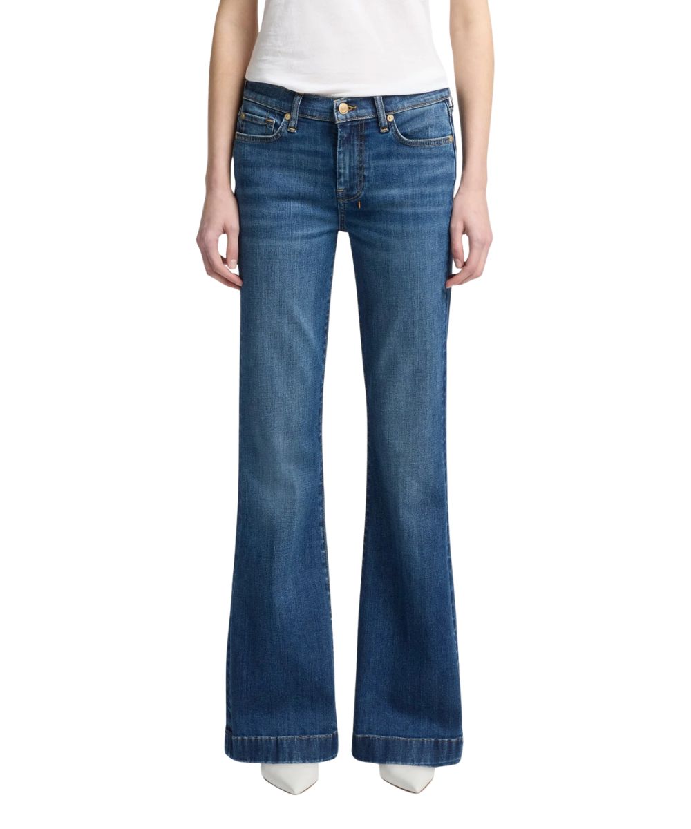 7 For All Mankind Women's Royalty Dojo Flare Jean