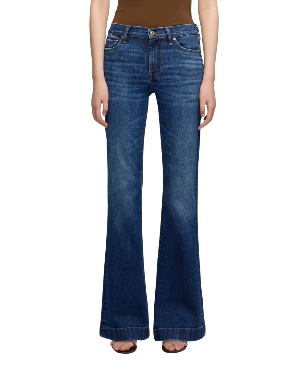 7 For All Mankind Women's Loom Dojo Flare Trouser Jean