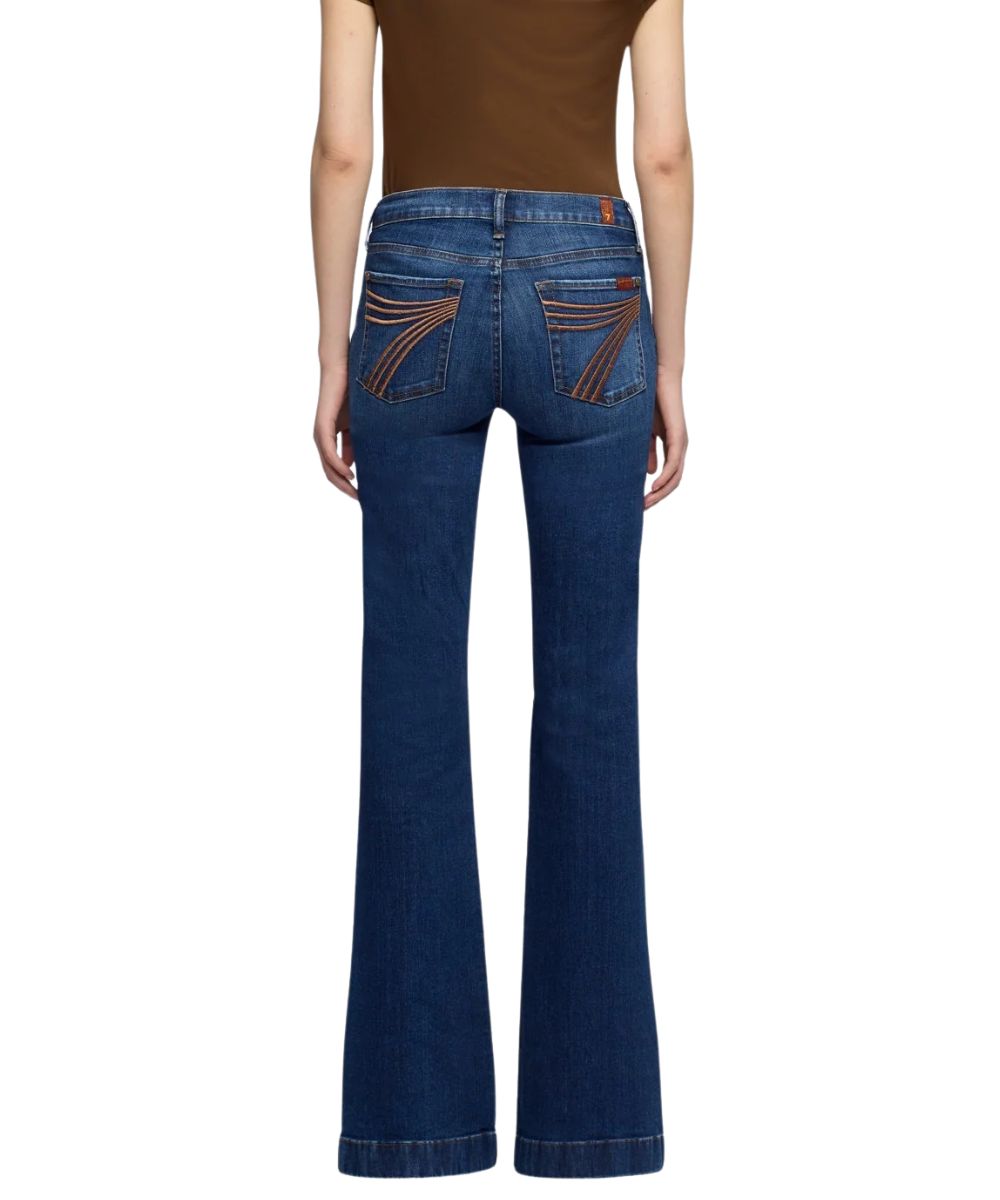 7 For All Mankind Women's Loom Dojo Flare Trouser Jean