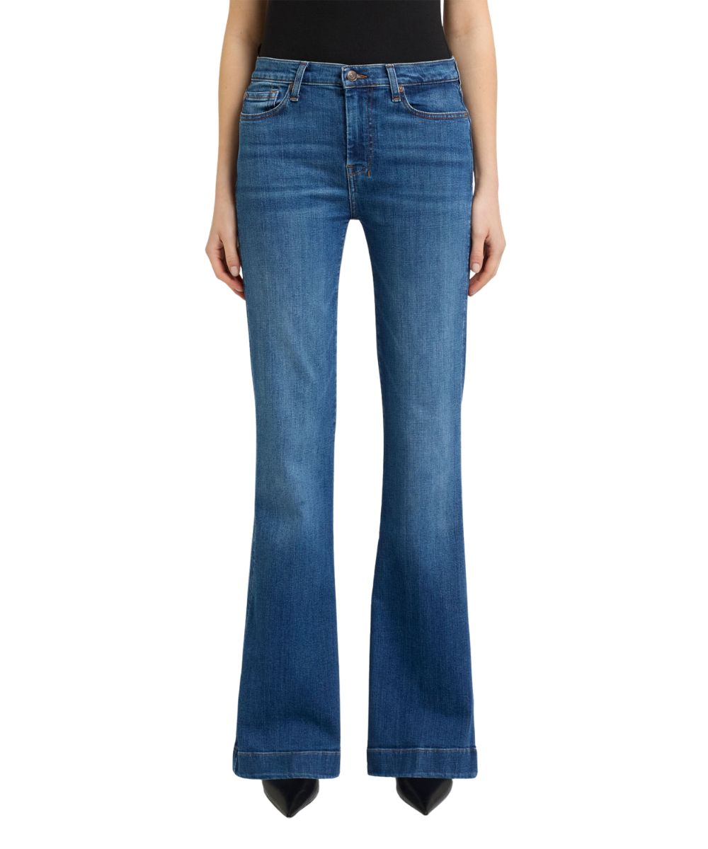 7 For All Mankind Women's Moonwater Dojo Flare Jean