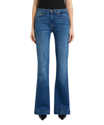 7 For All Mankind Women's Moonwater Dojo Flare Jean