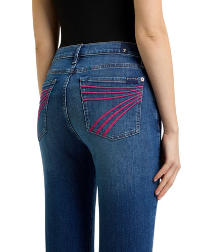 7 For All Mankind Women's Moonwater Dojo Flare Jean