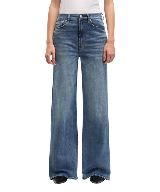 7 For All Mankind Women's Jo Wide Leg Jean