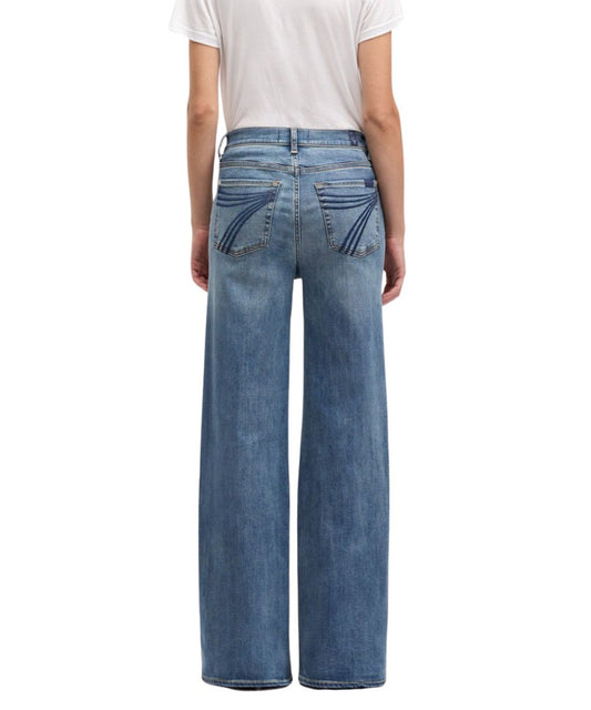 7 For All Mankind Women's Jo Wide Leg Jean
