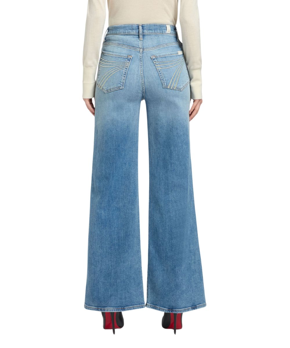 7 For All Mankind Women's Jo Wide Leg Jean
