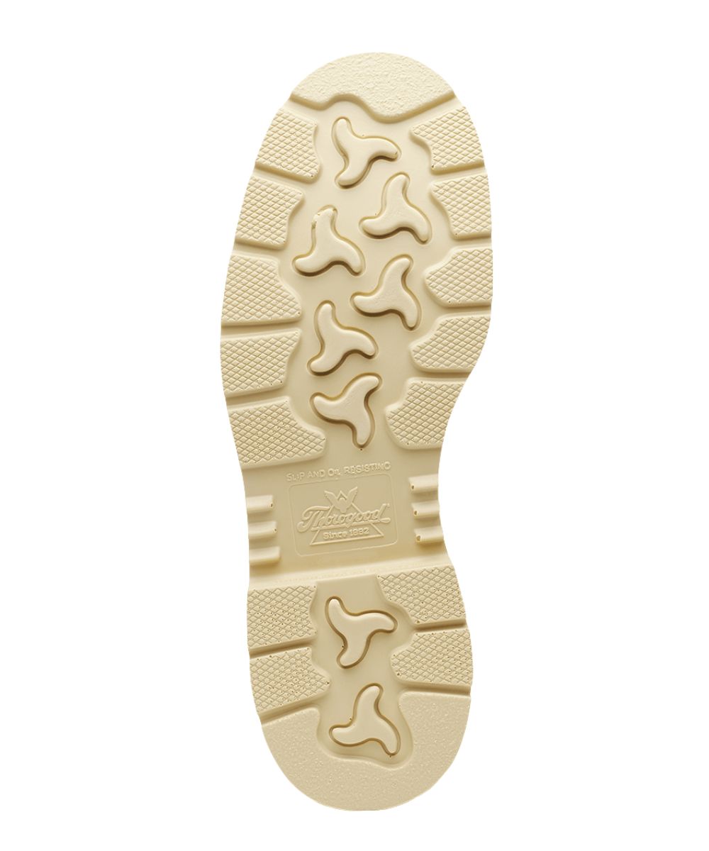 Sole view of the MAXWear 90 outsole featuring the oil, slip, and electrical shock resistance
