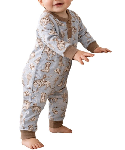 Tesa Babe Infant Boys' Cowboy Romper