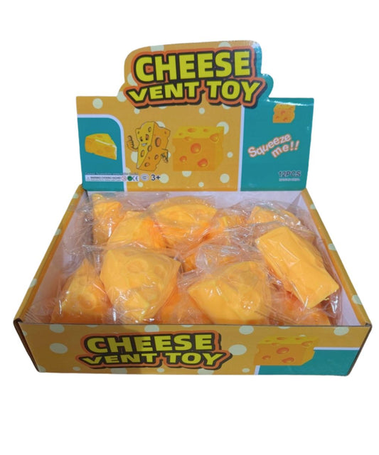 Prime Opticals Squishy Triangle Cheese Toy