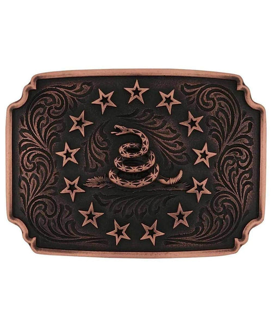 Montana Silversmiths Men's The Founders Attitude Buckle