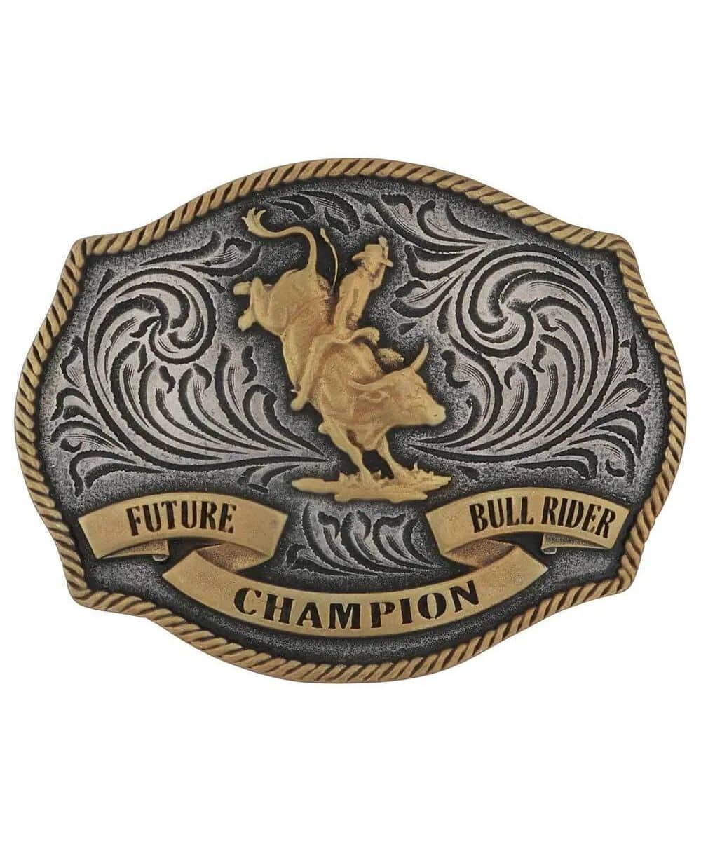 Montana Silversmiths Bull Rider Belt Buckle Cowpokes Work and