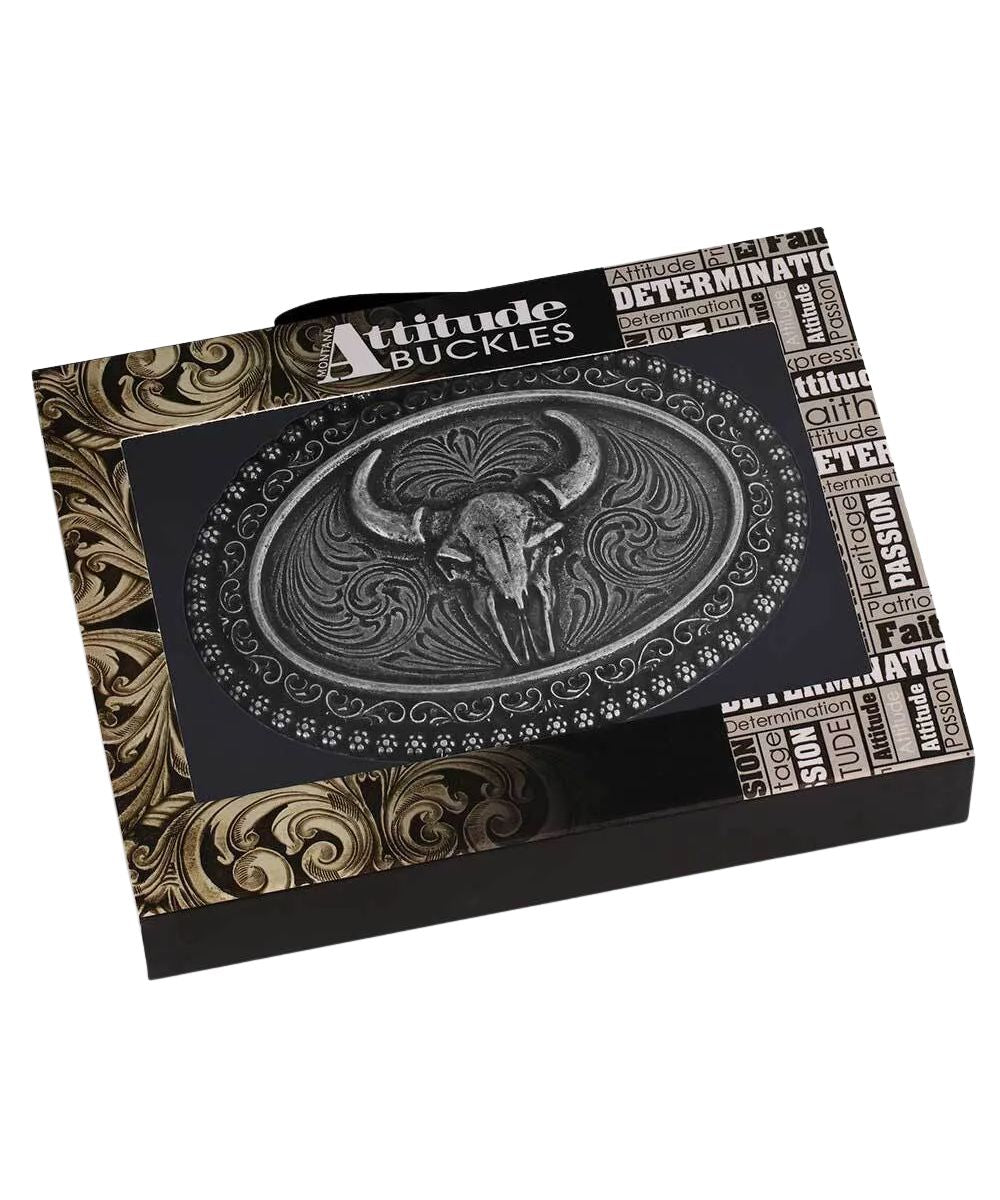 Silver Belt Buckle In Original Packaging