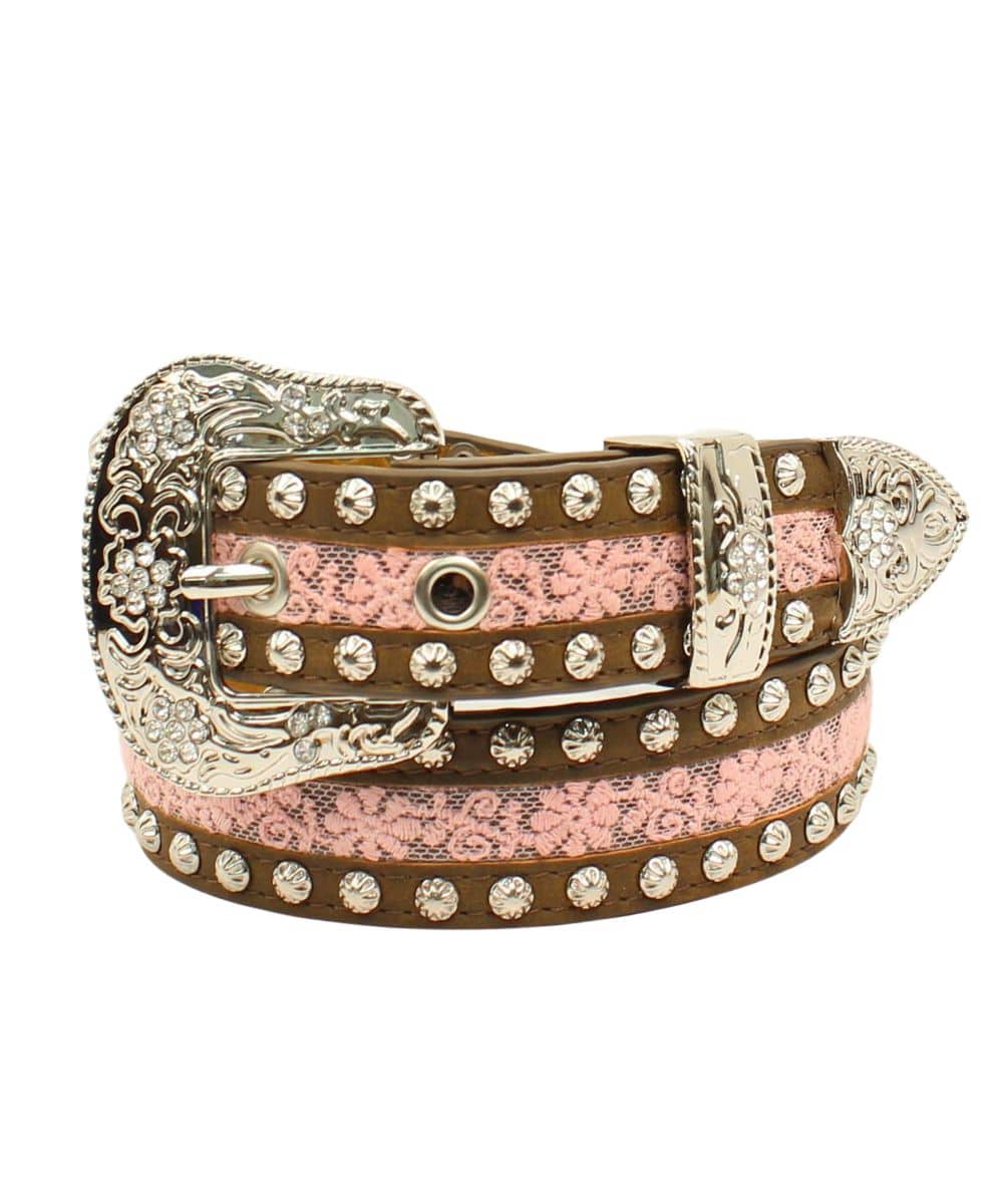 M&F Western Girls' Ariat Lace Belt