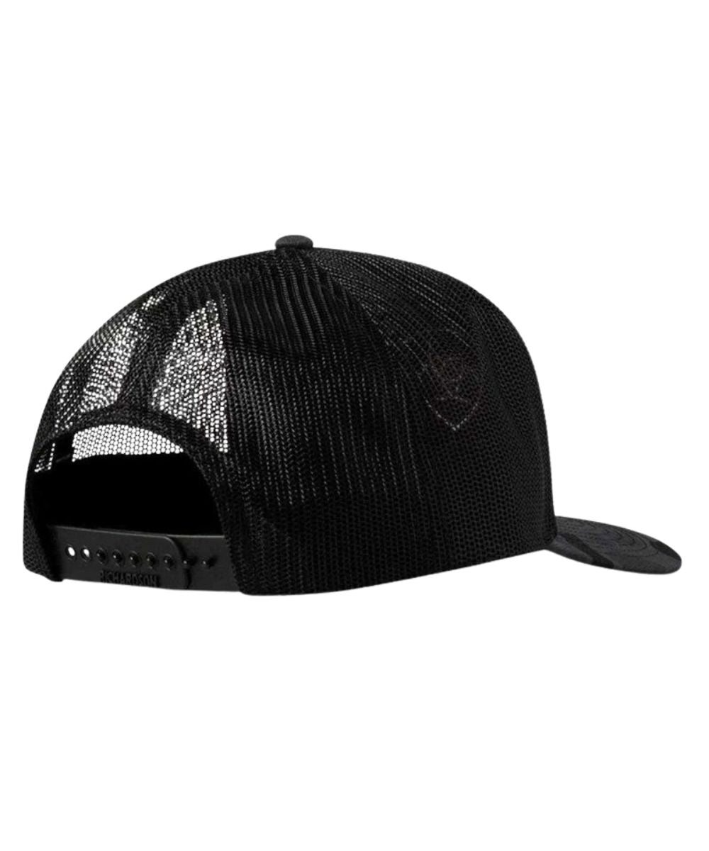 Black Mesh Sides And Back With Adjustable Snapback Closure