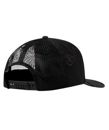 Black Mesh Sides And Back With Adjustable Snapback Closure