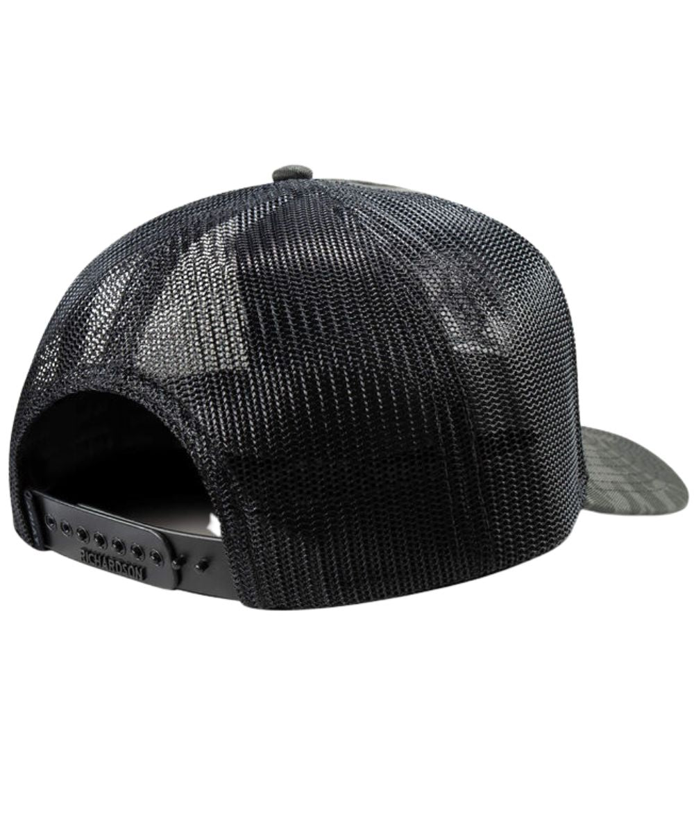 Black Mesh Sides And Back With An Adjustable Snapback Closure