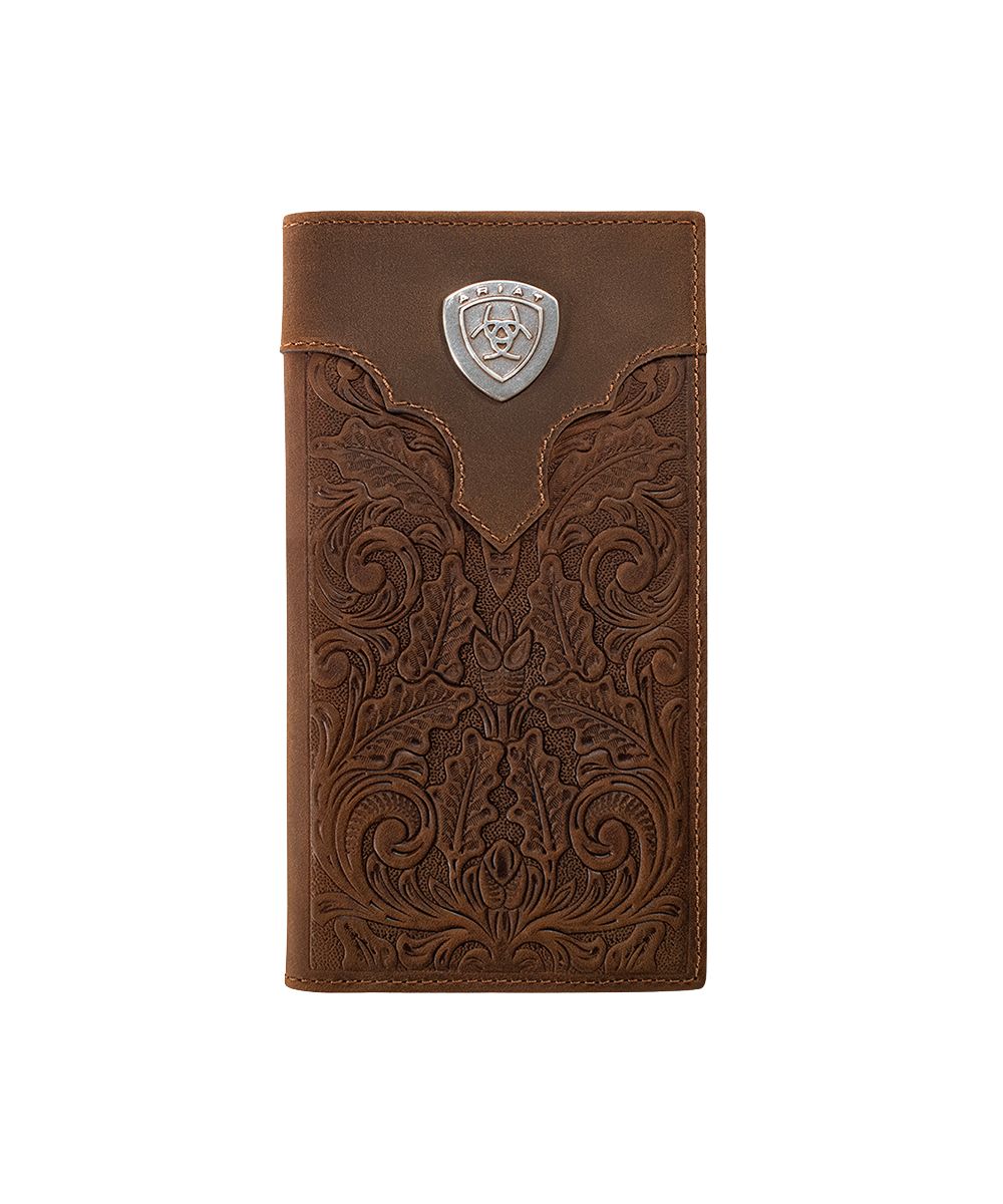 M&F Western Men's Ariat Embossed Rodeo Wallet