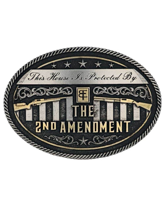 Montana Silversmiths Warrior Collections Attitude Buckle