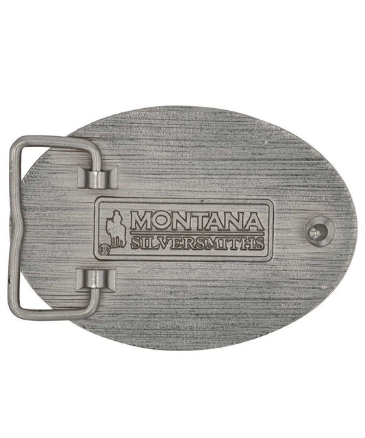Montana Silversmiths Warrior Collections Attitude Buckle