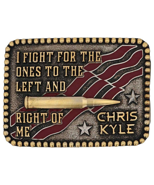 Montana Silversmiths Men's Chris Kyle Attitude Buckle