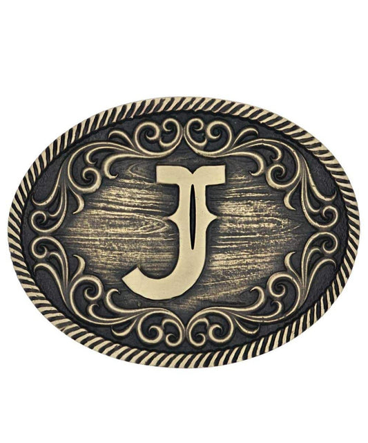 Montana Silversmiths Initial J Attitude Buckle