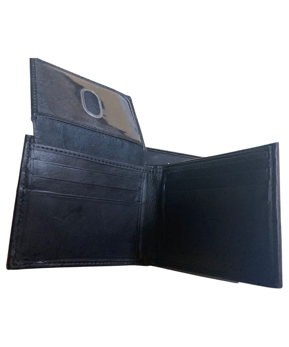 Second interior view with the clear id hold flipped up