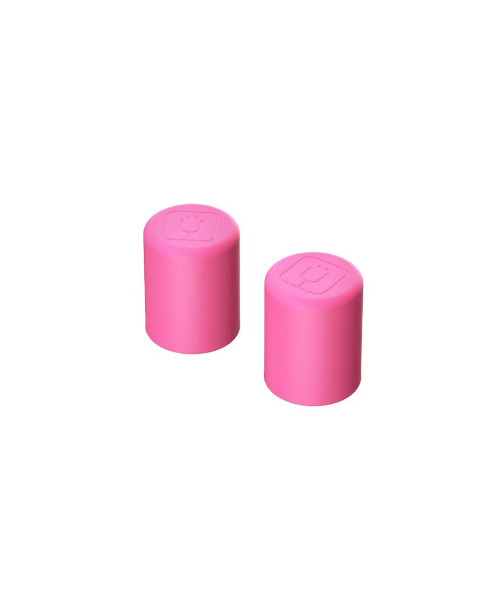 Brümate Neon Pink Magnetic Straw Cover