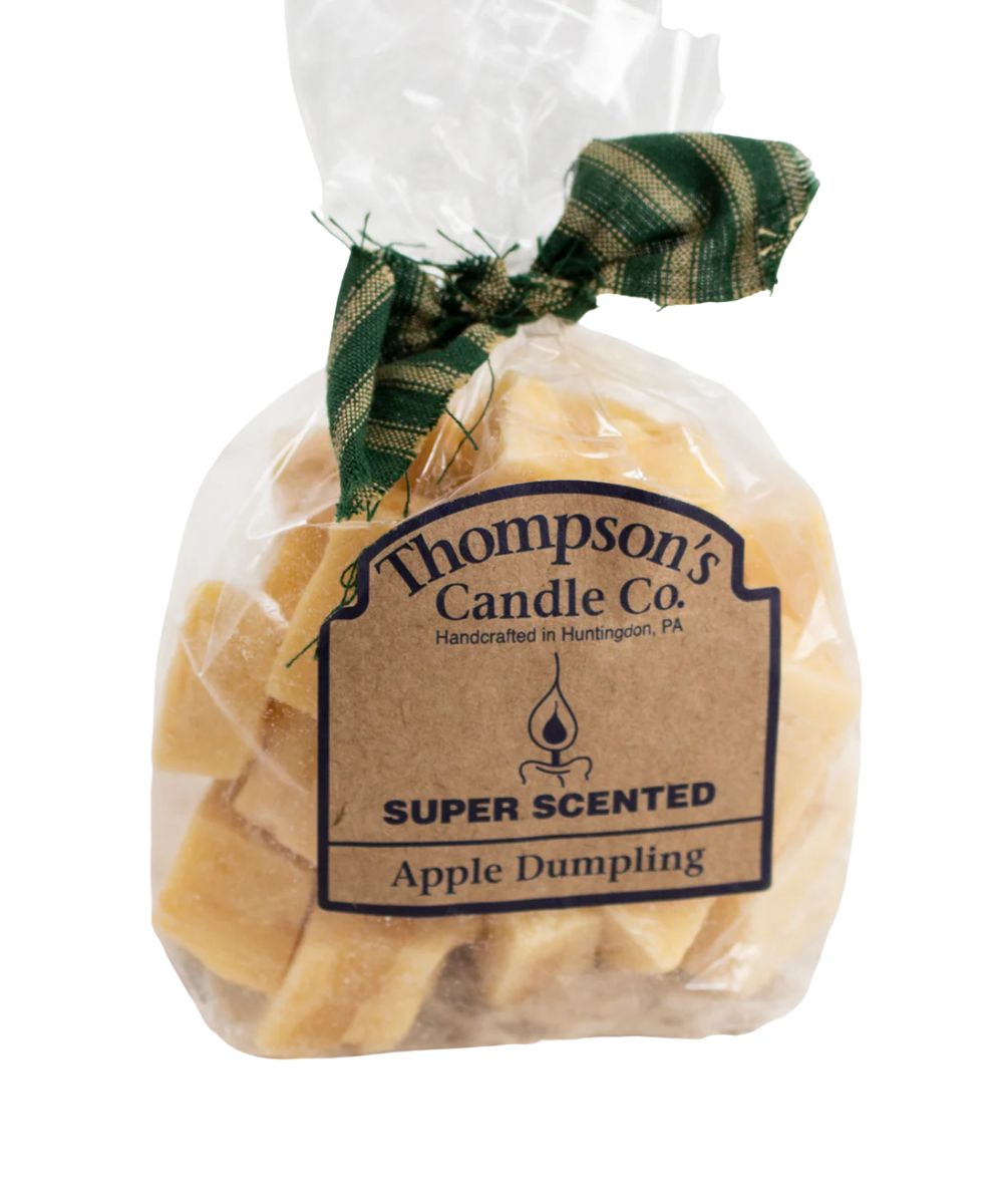 Thompson's Candle Co. Super Scented Apple Dumbling Wax Melt Crumbles